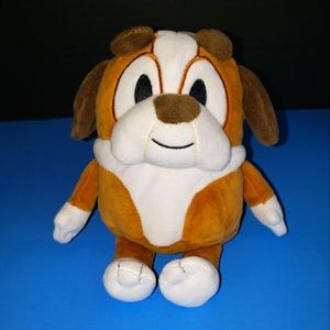 Disney Ludo Winton Bluey Friends 7" Plush Doll Moose Toy English Bulldog